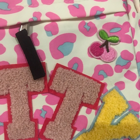 Sanrio Kawii Hello Kitty Student Canvas Backpack - Picture 7 of 9